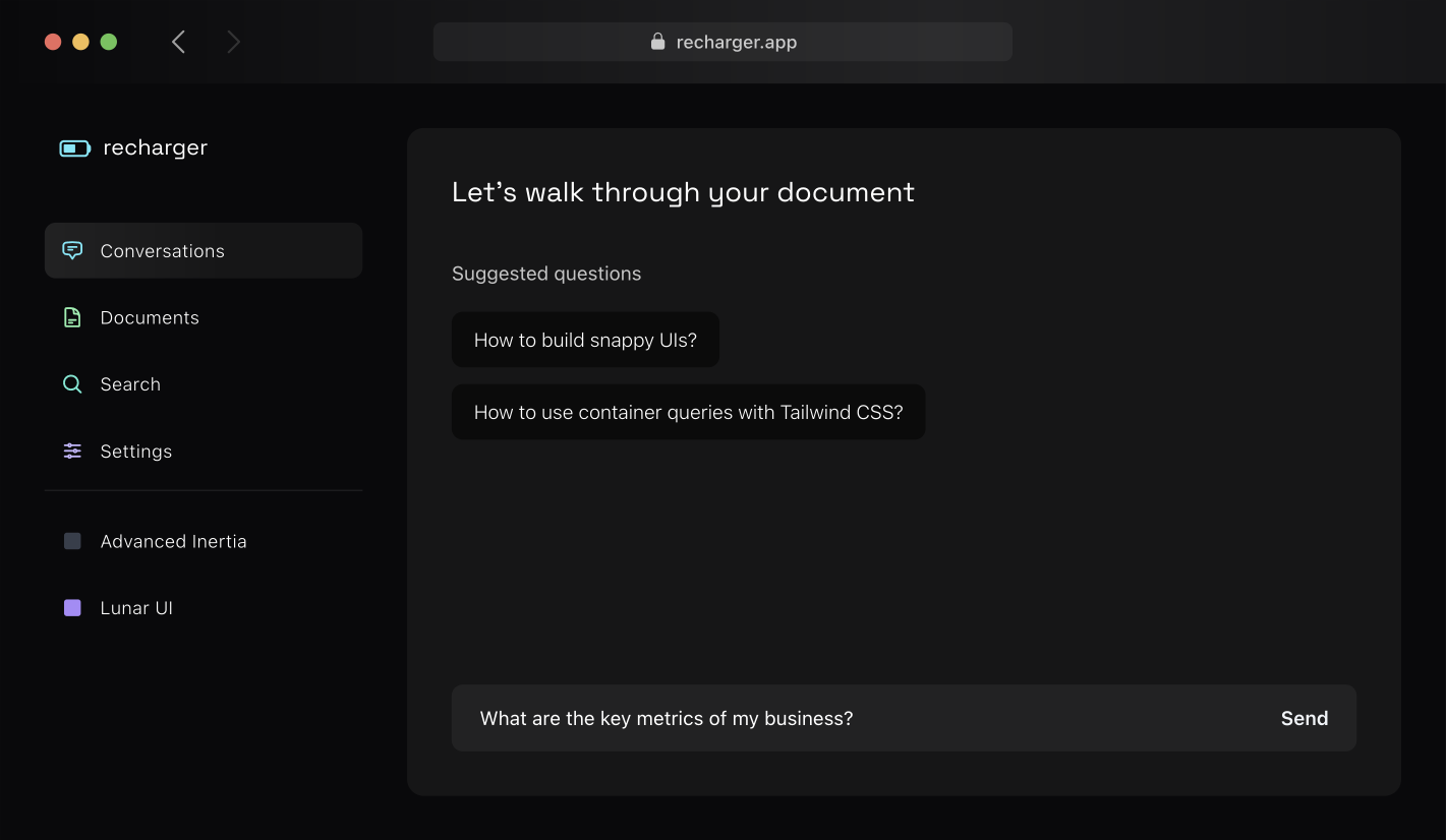 App screenshot